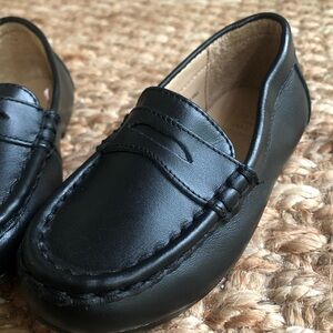 New: Janie and Jack Leather Penny Loafer. Size 7